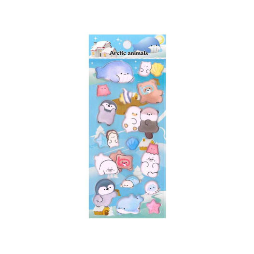 Picture of TANEX KIDS DECORATIVE ARCTIC ANIMALS STICKERS